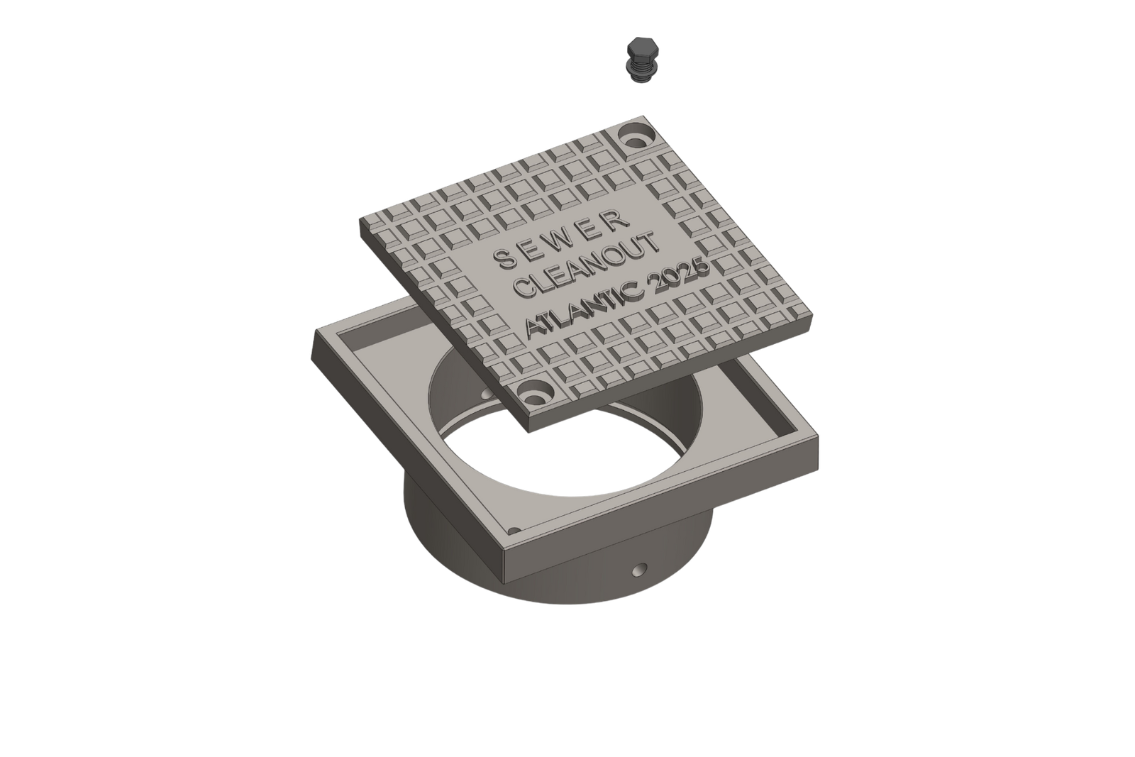 Sewer Cleanout with Custom Cast Iron and Cast Iron Manufacturer
